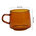 thumbnail image 4 of Taza de Café Taza de Café de Boca Lisa para el Hogar para el Amante del Café para el Café Dioche taza de agua resistencia a altas temperaturas, 4 of 7