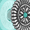 Turquoise, variant on PopSockets Phone Grip for MagSafe, Magnetic Holder, Phone Stand, Boho - Desert Gem Bloom