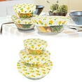 thumbnail image 6 of Travelwant 3Pcs/Set Reusable Beeswax Food Wraps, All-Natural and Reusable Food Wraps, Sustainable, Fresh Design Beeswax Wrappings, Bowl Cover, Zero Waste Biodegradable Sandwich Wrappers, 6 of 7