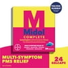 Midol Complete Menstrual Pain Relief Gelcaps With Acetaminophen for Menstrual Symptom, PMS Relief, and Period Cramp Relief - 24 Count