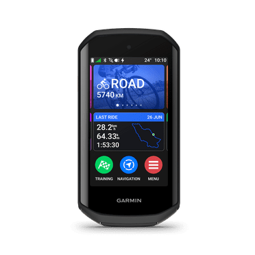 Garmin Edge 1050, Premium Cycling Computer, Vivid Color Touchscreen Display, Built-in Speaker, Advanced Training and Group Ride Features, Road Hazard Alerts