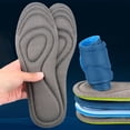 thumbnail image 6 of Washranp 1Pair Shoe Insoles,Sponge Sweat Absorption Deodorant Insoles Soft Elasticity Breathable for Women Men Shoe  Accessories, 6 of 8