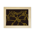 thumbnail image 1 of Culture Hand Bust Pattern Desktop Photo Frame Picture Art Decoration Painting 6x8 inch, 1 of 3