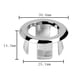 thumbnail image 2 of 10 piezas Tapa de desbordamiento de fregadero Anillo de desbordamiento de fregadero Tapa de inserción de orificio Anillo de desbordamiento de fregadero Hueco, 2 of 9
