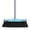 Blue, variant on Green Indoor Broom 54" Long Handle House Broom for Floor Cleaning Sweeping Broom for Kitchen, Garage, Lobby, Patio and Garden