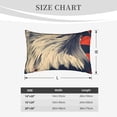 thumbnail image 4 of Lsque American Bald Eagle A Pattern Pillow Case – Soft & Cozy Throw Pillow Cover, Hypoallergenic Cushion Case for Sleeping Women with Envelope Closure-20"x30", 4 of 6