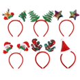 thumbnail image 2 of Hair Accessories Childrens Hair Band Christmas Party Not Easily Deformed 6Pcs, 2 of 4