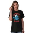 thumbnail image 3 of Sleepy Smurf Current Mood Tired Lazy Men's Graphic T Shirt Tees Brisco Brands L, 3 of 4