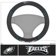 thumbnail image 1 of Fan Mat 21385 Steering Wheel Cover  Universal; NFL Philadelphia Eagles; Mesh And Faux Suede, 1 of 1