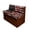 Camouflage American Flag Design, variant on XYZCANDO 2-Piece Stretch Leopard Tribal Print RV Dinette Booth Seat Covers - Washable Protective Camper Sofa Cushion Covers