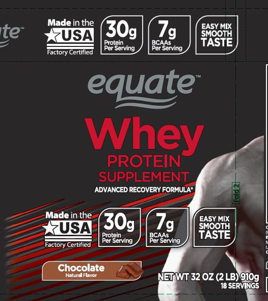 Equate Whey Protein Supplement Chocolate
