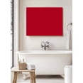 thumbnail image 6 of Pure Red Wall Art for Living Room, Canvas Picture Wall Decor for Bathroom Bedroom, Simple Solid Color Painting Artwork for Office Kitchen Hallway Dining Room Home Decorations 20"x24", 6 of 8