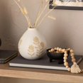 thumbnail image 2 of Bouclair Vase de Table Beige Décoratif avec Tiges Gravées, 2 of 5