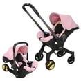 thumbnail image 2 of Carriola Para Bebé Dodo Baby Volpe Mosquitero E Impermeable Rosa, 2 of 12