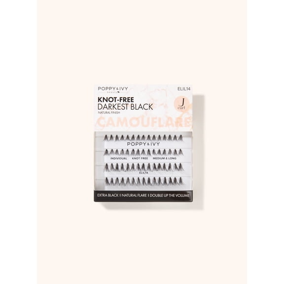 Camouflare Knot Free Individual Lash || Medium & Long