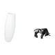 thumbnail image 5 of Lámpara De Pie Con Pantalla, Escultura Abstracta De Toro De Resina, Figura De Papel, Jaula Protectora Para Bombilla, Ideal Para Dormitorio, Entrada, Mesa, Escritorio O Estante., 5 of 8