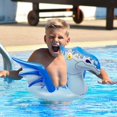thumbnail image 5 of Flotador de piscina de dinosaurio para niños, Flotador de piscina inflable para piscinas con sonido Zizi, Juguetes inflables para piscina para verano, 5 of 5