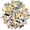 4A-50pcs, variant on 35pcs-50pcs Colorful Musical Stickers Cartoon Instrument Decals Guitar Stickers for Laptops Suitcases Phones