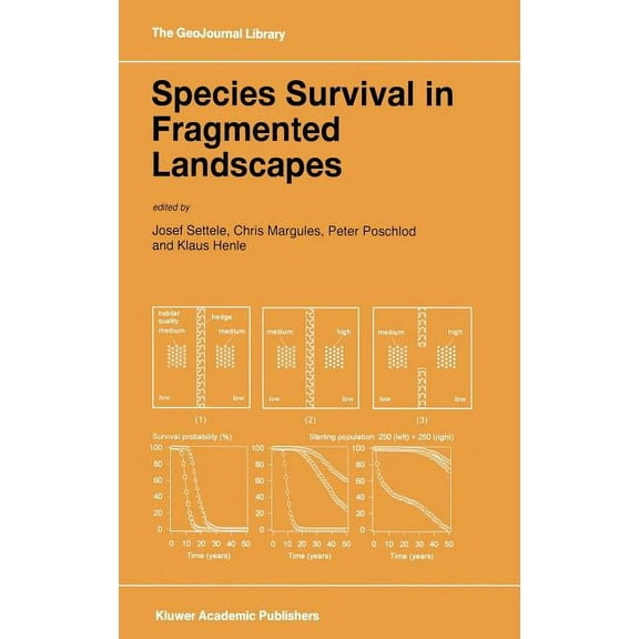 Geojournal Library Species Survival in Fragmented Landscapes, Book 35, (Hardcover)