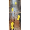 thumbnail image 4 of LiteMark RPT-750 Adhesive Indoor or Outdoor Path Marking Footprints, Direct People to The Correct Entry Point 11 Inch (Yellow, 6 Pairs), 4 of 4