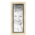 thumbnail image 2 of ArtToFrames 6" x 16" Silver with Black Lip Picture Frame, 6x16 inch Multi Wood Poster Frame (WOM-5193),  Pack, 2 of 7