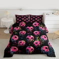 thumbnail image 2 of Feelyou Pink Splash Football Twin Comforter Sets, Cartoon Soccer Bedding Set, 2pcs, 2 of 8