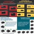 thumbnail image 4 of Jumper Cables for Ry*obi 18V Battery 6.0Ft Car Jump Starter Heavy Duty Clamp Automotive Booster Cables, 4 of 7