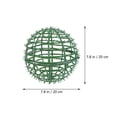 thumbnail image 2 of Houderco 4Ud Rack Para Bola De Césped Verde Soporte Para Planta Artificial Decorativo Y Duradero, 2 of 8