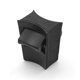 thumbnail image 1 of Divisor de portavasos para consola central para Tesla modelo 3 Y 2021 (negro), 1 of 4