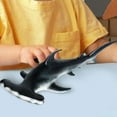 thumbnail image 6 of Almencla Realistic Animal Figures Model Kids Play Collection Sea Animal Toy Sea Animal Figurines for Girl Children Birthday Gifts shark, 6 of 8