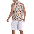 thumbnail image 2 of Naloa Cute Autumn Gnomes Basketball Jersey Reversible Men's Mesh Athletic Sports Shirts Training Practice S-4XLSmall, 2 of 6