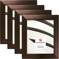 Craig Frames Modern Aesthetics 150, 10x12 inch Picture Frame, Bronze, Set of 4