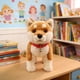 thumbnail image 5 of Juguetes de piscina, juguetes para bebés, juguetes para niños pequeños, peluche de perro - Peluche de cachorro Inu japonés realista y súper suave, regalo para niños amantes de los perros, peluche de p, 5 of 8