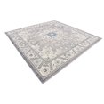 thumbnail image 2 of Unique Loom 3134322 Traditional Oriental Square Rug, 8', Gray/Beige, 2 of 5