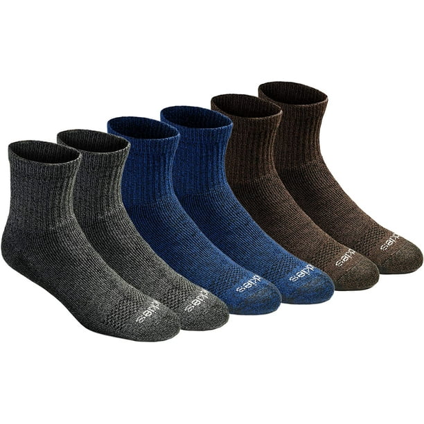 Hanes Men's 6 Pack Sport Cuts Crew Cushion Sock, Size 6-12 