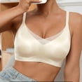 thumbnail image 4 of Antinious Women Seamless Bras Padded Cup Solid Soft Breathable Comfortable Supportive, 4 of 5