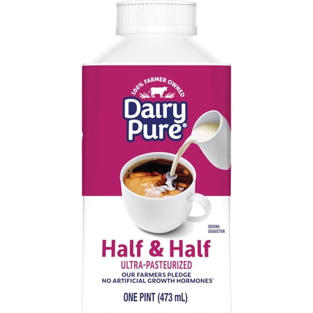 DairyPure Half & Half Ultra-Pasteurized, Pint