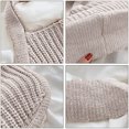 thumbnail image 3 of Bolso de mano de hombro para mujer Bolso de ganchillo hecho a mano Bolso de hombro grande Bolso de mano de lona Bolso de mano lindoBlanco apagado, 3 of 5