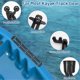 thumbnail image 3 of Exquisite Kayak Track Base Low Profile Kayak Gear Rail Track Mount with Smooth Surfaces for Canoe Kayak Power Boat Tractor 9 Inch, 3 of 4