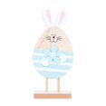 thumbnail image 1 of De Pascua Para El Hogar, Conejo, Huevo De Pascua, Conejo, Adornos De Madera, Suministros Para Fiesta De Pascua, Regalos De Pascua Para Niños Inevent HA040633-02, 1 of 6
