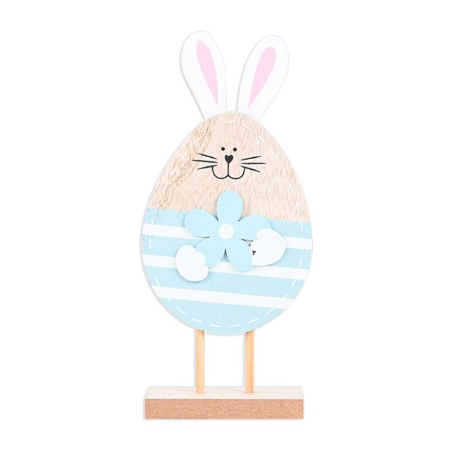 De Pascua Para El Hogar, Conejo, Huevo De Pascua, Conejo, Adornos De Madera, Suministros Para Fiesta De Pascua, Regalos De Pascua Para Niños Inevent HA040633-02