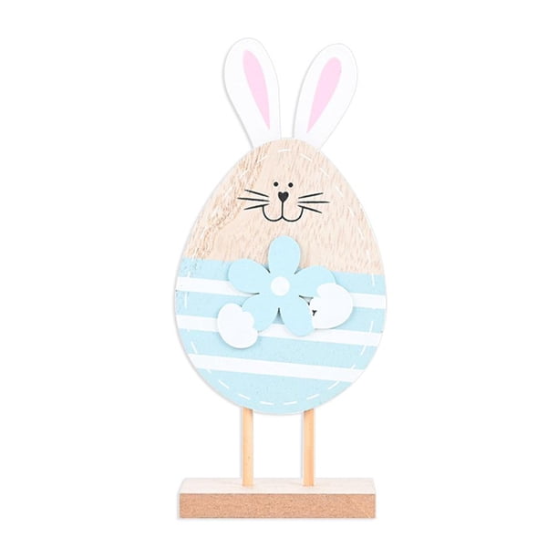 De Pascua Para El Hogar, Conejo, Huevo De Pascua, Conejo, Adornos De Madera, Suministros Para Fiesta De Pascua, Regalos De Pascua Para Niños Advancent HA040633-02