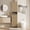 Wild Walnut, variant on 69" H Tall Bathroom Storage Cabinet - 4 Smooth Drawers & 1 Fluted Doors, Adjustable Shelves, Narrow Tall Multi-Purpose, Floor Standing for Bathroom, Laundry, Kitchen (Natural)