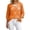 Orange, variant on Womens Crochet Knit Tops Short Sleeve Spring Summer Sweaters Beach Cover U.S for Women Trendy