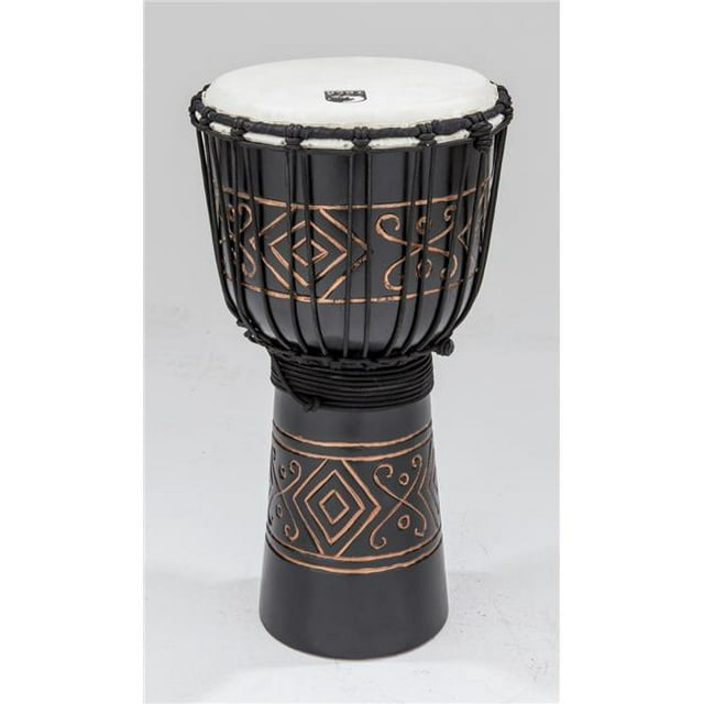 Série Rue Djembe&44; Onyx Noir - Moyen