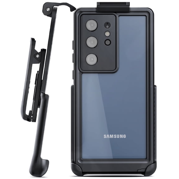 Encased Waterproof Belt Case for Samsung Galaxy S23 ULTRA [Military Grade] Shockproof Protective Cover with Holster Clip and Built-In Screen Protector (Galaxy S23 ULTRA 6.8-inch, 2023 release)