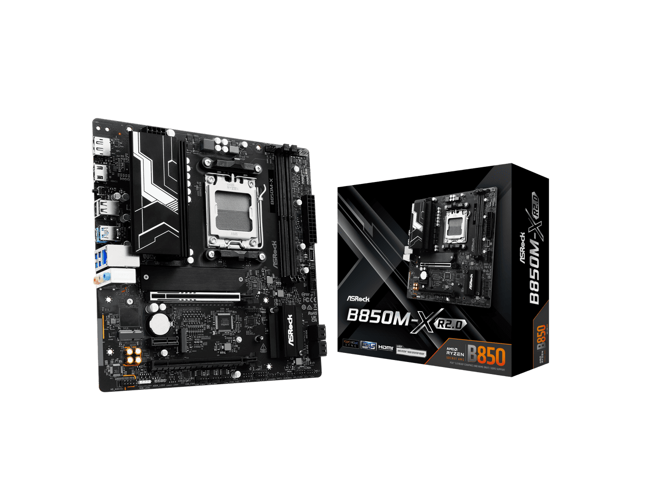 Amd Am4 B450m Pro ASRock B450M Pro4 (B450M PRO4