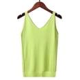 thumbnail image 2 of GZWYHT Women's Knitted Strap，Knit Tops for Women Camisole Tops for Women Ribbed Tank Tops for Women Spaghetti Strap Tank Top Workout Tank Tops Woman Halter Top Multicolor A, 2 of 4