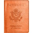 thumbnail image 2 of Passport and Vaccine Card Holder Combo with Vaccine Card Slot, Passport Wallet, Passport Cover/ Case for Women and Men, 2 of 7