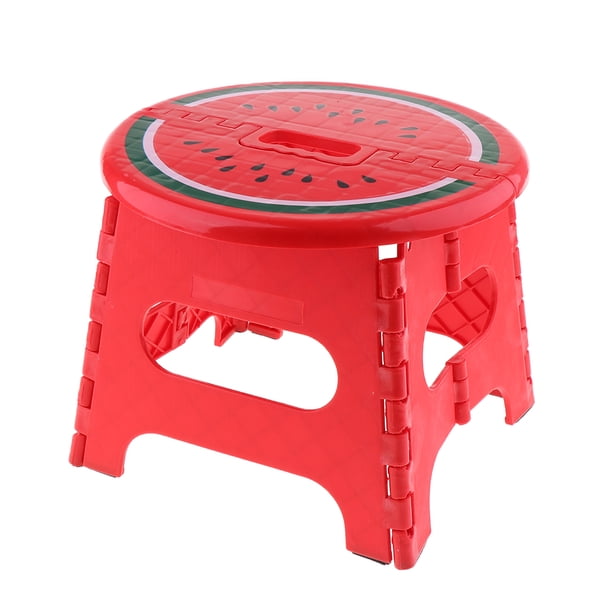 Taburete plegable Sunnimix Taburetes plegables para niños Fruta de dibujos